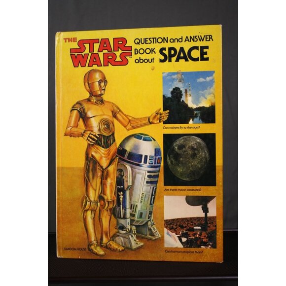 Star Wars Question and Answer Book About Space HC (1979) - Picture 1 of 6